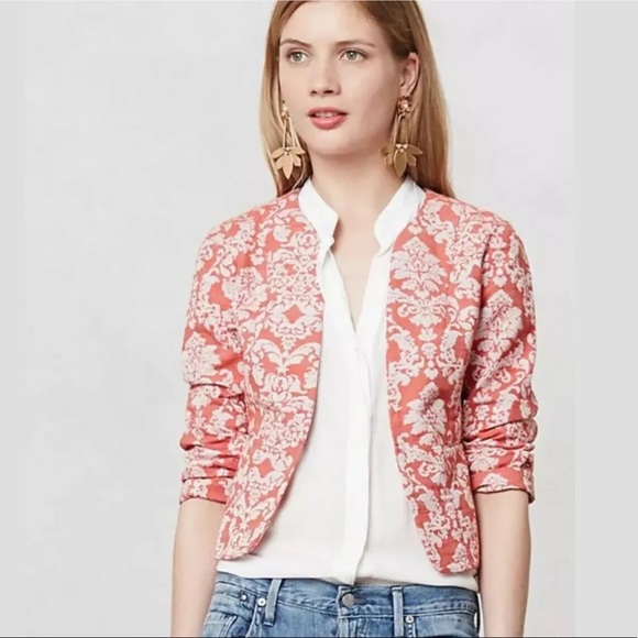 Anthropologie Jackets & Blazers - Anthropologie Isani Basile Cropped Blazer Jacket 4